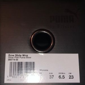 Rihanna Fenty Pink Bow Slide